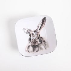 Tilnar Art Hare Square Bowl