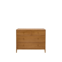 Ercol Salina 4 Drawer Wide Chest of Drawers
