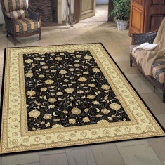 Mastercraft 6529/090 Noble Art Rug - Black/Gold