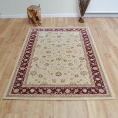 Mastercraft 6529/191 Noble Art Rug - Cream/Red