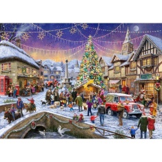 Gibsons Christmas Spirit 1000 Piece Jigsaw Puzzle - Limited Edition