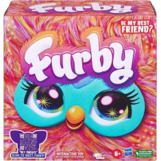 Furby Plush Interactive Toy Pet - Coral