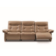 Stressless Mary 3 Seater Recliner Sofa With Upholstered Arms