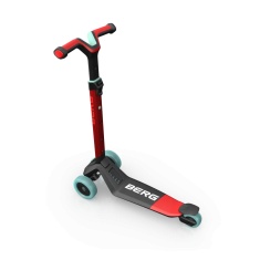 Berg Nexo Foldable 3 Wheeled Scooter - Red