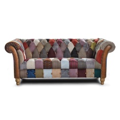 Jester Harlequin Patchwork 2 Seater Sofa