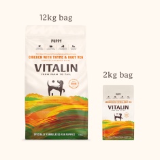 Vitalin Grain Free Puppy Food Chicken With Thyme & Root Veg