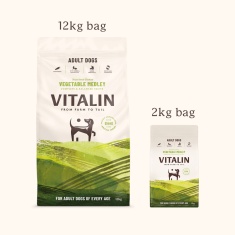 Vitalin Adult Dog Food Vegetable Medley