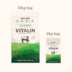 Vitalin Grain Free Adult Dog Food Lamb with Mint