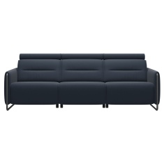 Stressless Emily 3 Seater Sofa With Steel Arms