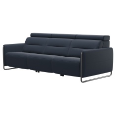 Stressless Emily 3 Seater Sofa With Steel Arm