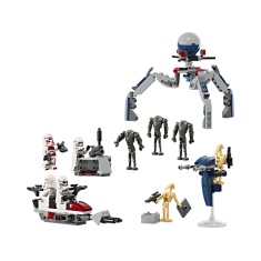 LEGO Star Wars 75372 Clone Trooper & Battle Droid Battle Pack