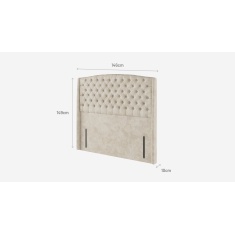 Sealy Pavilion Full Height Headboard