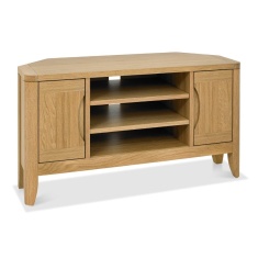 Jasper Oak Corner Entertainment/TV Unit