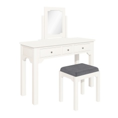 Rouen White Ladies Dressing Table