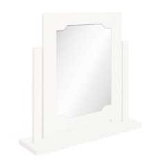 Rouen White Swivel Dressing Table Mirror Rouen White Swivel Dressing Table Mirror