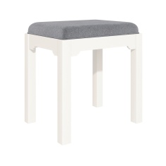 Rouen White Dressing Table Stool Rouen White Dressing Table Stool
