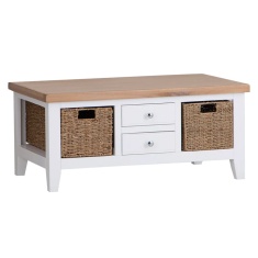 Easton Coffee Table - White