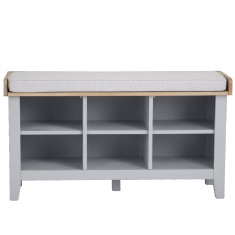 Easton Hall Bench - Grey