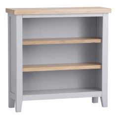 Easton Small Wide Bookcase - Grey