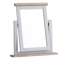 Easton Trinket Mirror - Grey