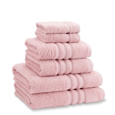 Catherine Lansfield Zero Twist Towel - Pink