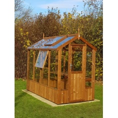 Swallow Lark 4ft 7' Wide Wooden Greenhouse Swallow Lark 4ft 7' Wide Wooden Greenhouse
