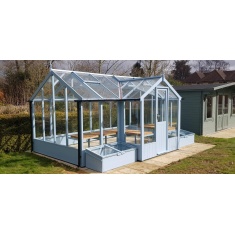 Swallow Mallard T-Shaped 8ft 9' Wide Wooden Greenhouse