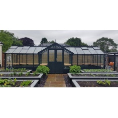 Swallow Swan T-Shaped 8ft 9' Wide Wooden Greenhouse