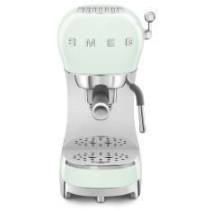 Smeg ECF02PGUK Espresso Coffee Machine 1L - Pastel Green Smeg ECF02PGUK Espresso Coffee Machine 1L - Pastel Green