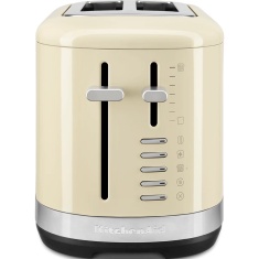 KitchenAid 5KMT2109BAC Manual Control 2 Slice Toaster - Almond Cream