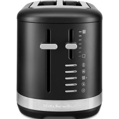 KitchenAid 5KMT2109BBM Manual Control 2 Slice Toaster - Matte Black