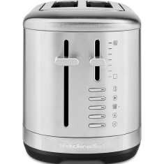 KitchenAid 5KMT2109BSX Manual Control 2 Slice Toaster - Stainless Steel