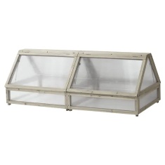 VegTrug Medium Cold Frame - Grey Wash Wood VegTrug Medium Cold Frame - Grey Wash Wood