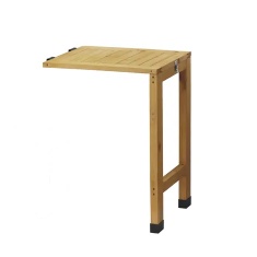 VegTrug FSC 100% Wall Hugger Side Table - Natural Wood