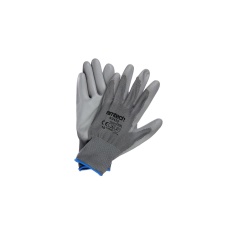 Amtech Xl (Size 10) Light Duty Polyurethane-Coated Work Gloves - Grey