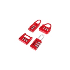 Amtech 4 Piece Combination Padlock Set