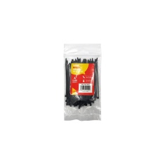 Amtech 100 Tie Wraps - Black Amtech 100 Tie Wraps - Black