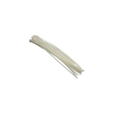 Amtech 30 Tie Wraps (500mm X 6.5mm) - White Amtech 30 Tie Wraps (500mm X 6.5mm) - White