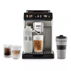Delonghi ECAM450.86.T Eletta Explore Bean To Cup Automatic Coffee Machine - Titanium Delonghi ECAM450.86.T Eletta Explore Bean To Cup Automatic Coffee Machine - Titanium