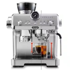 Delonghi EC9555.M La Specialista Prestigio Bean To Cup Manual Coffee Machine - Silver