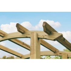 Zest Garden Daria Wooden Arch