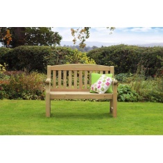 Zest Garden Emily 4ft 2 Seater Wooden Bench