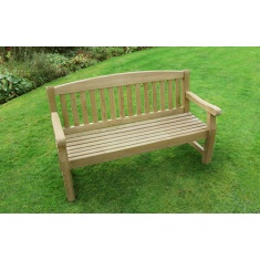 Zest Garden Emily 5ft 3 Seater Wooden Bench