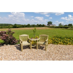 Zest Garden Emily Wooden Love Seat