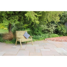 Zest Garden Freya 2 Seater Wooden Bench