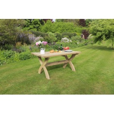 Zest Garden Harriet Wooden Dining Table