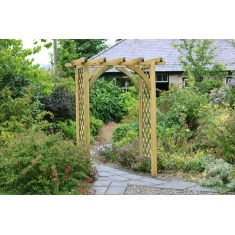 Zest Garden Horizon Wooden Arch Zest Garden Horizon Wooden Arch