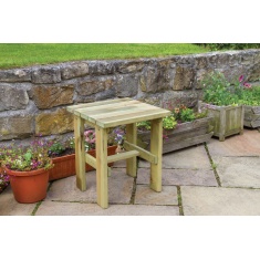 Zest Garden Lily Relax Wooden Side Table