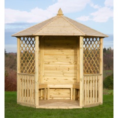 Zest Garden Set Of 3 Gazebo Benches