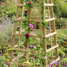 Zest Garden Snowdon Wooden 2m Obelisk